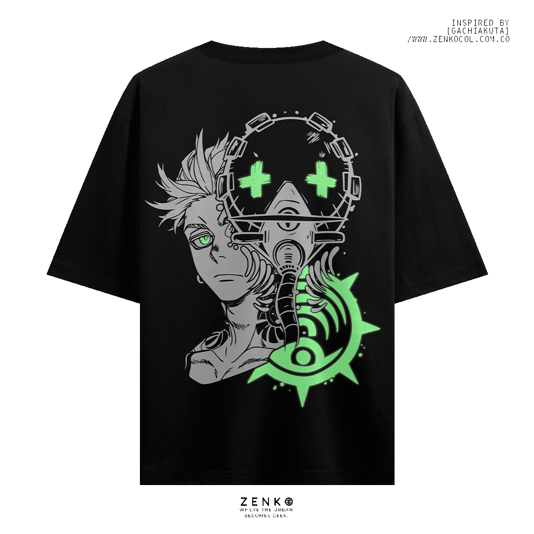 Camiseta OVERSIZE - Enjin Gachiakuta