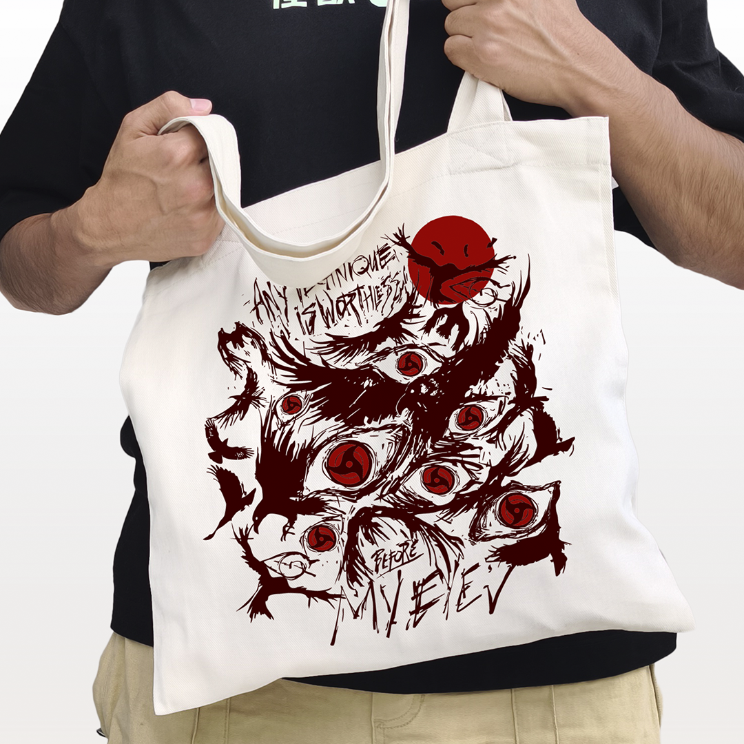 Tote Bags - Itachi Cuervos