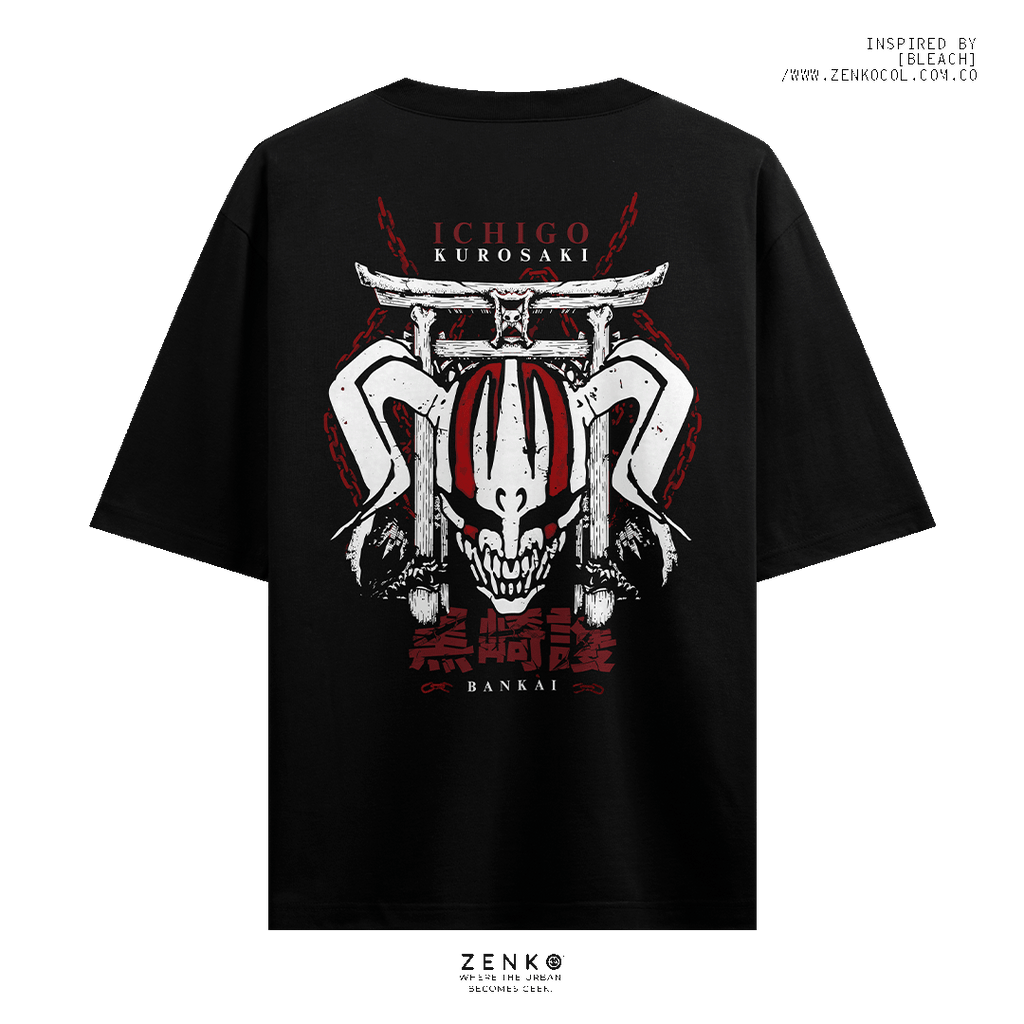 Camiseta Oversize - Ichigo Kurosaki