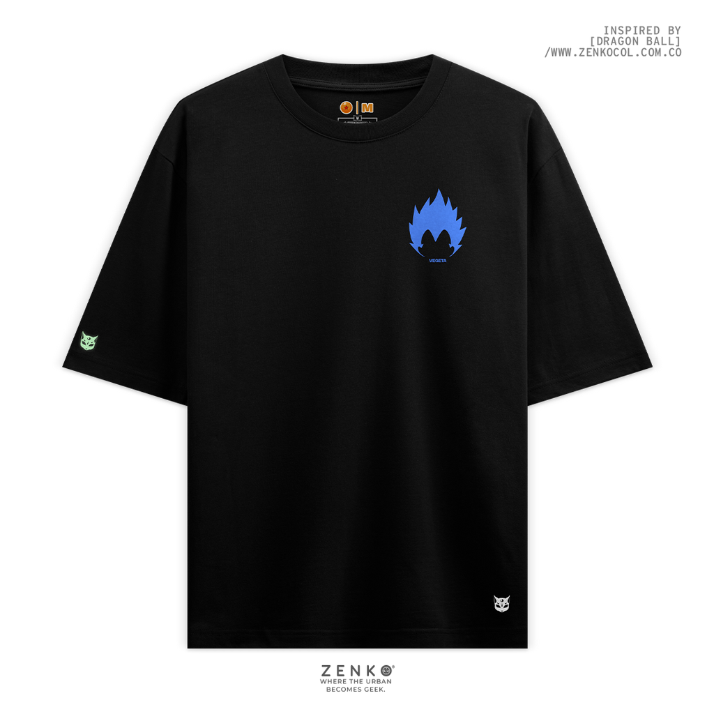 Camiseta Oversize - Vegeta Fusión