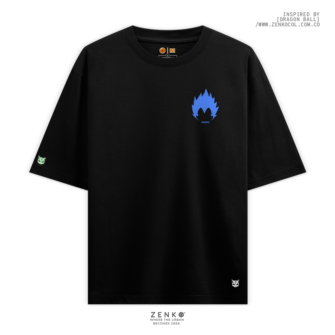 Camiseta Oversize - Vegeta Fusión