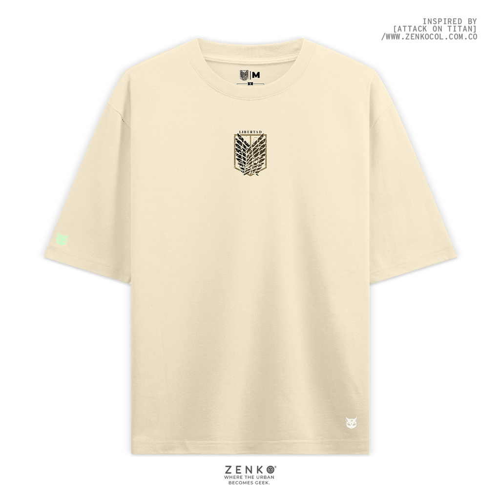 Camiseta Oversize - Eren Yeager