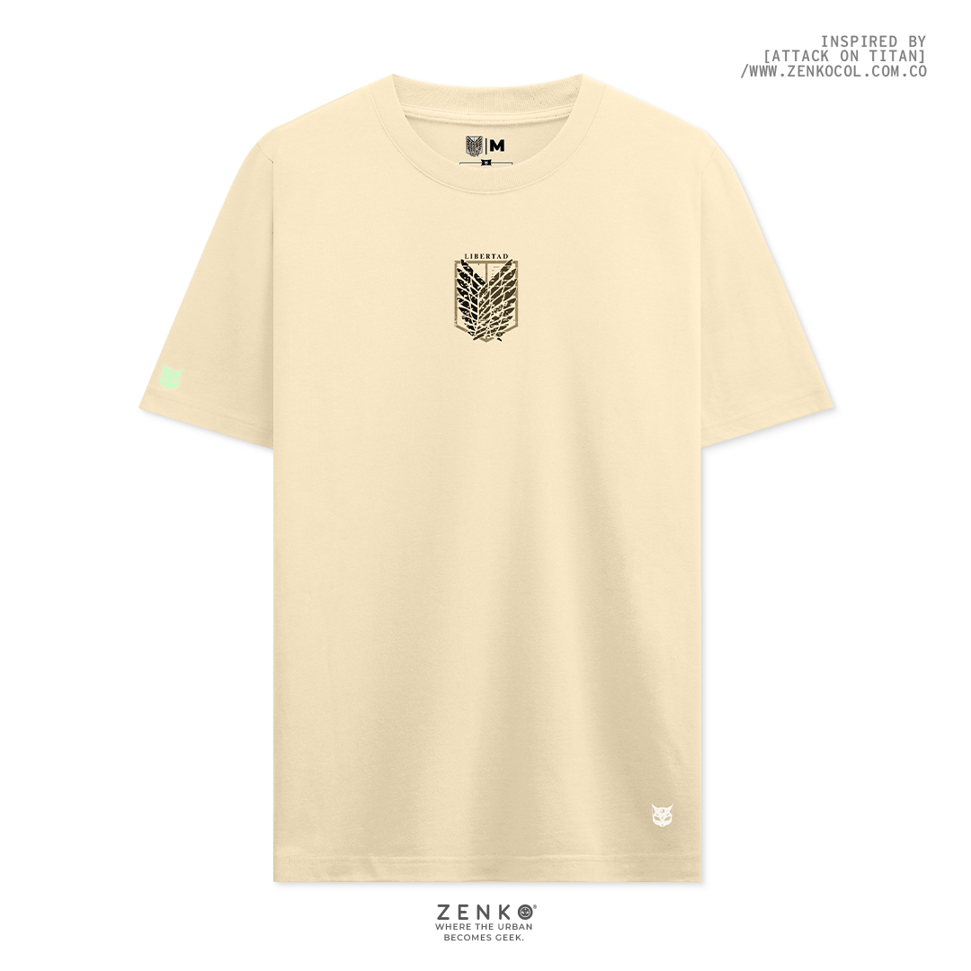 Camiseta Regular Fit -  Eren Yeager