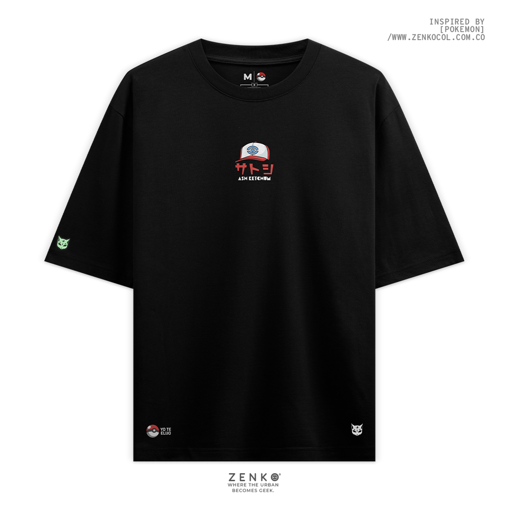 Camiseta Oversize - Pikachu