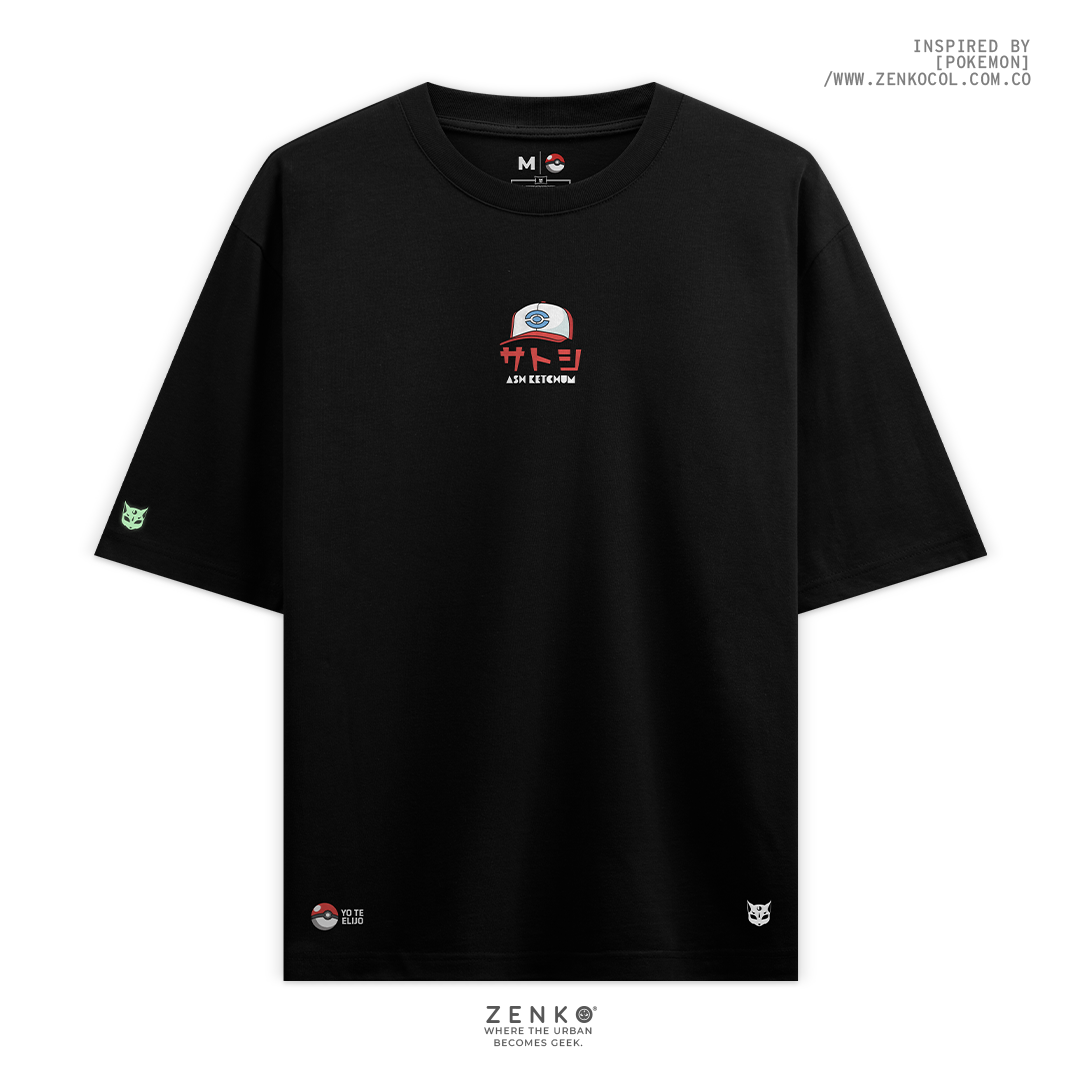 Camiseta Oversize - Pikachu