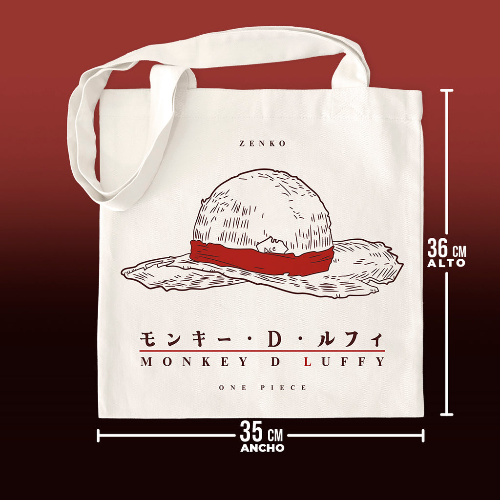 Tote Bags - Luffy sombrero de paja