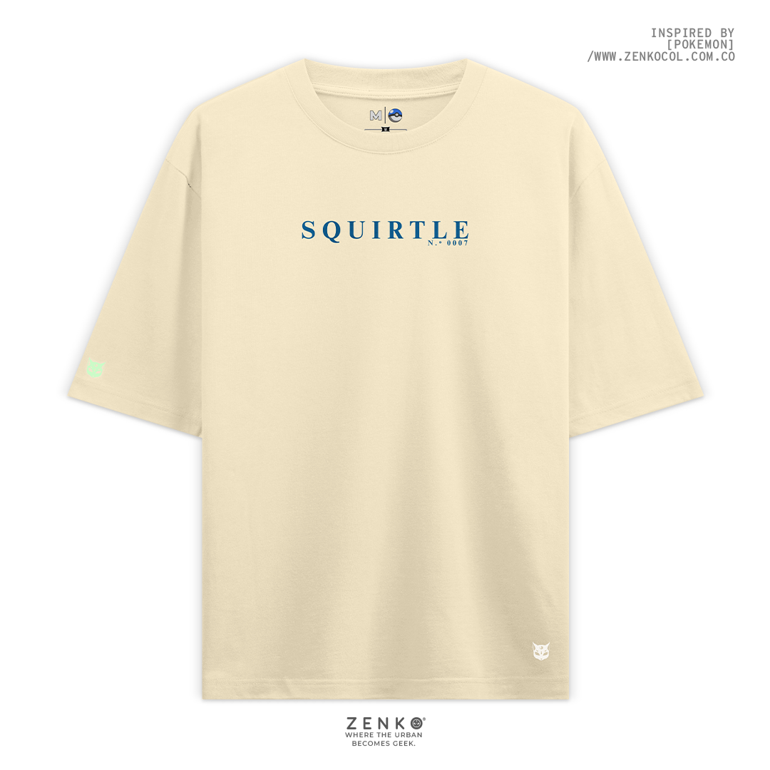 Camiseta Oversize - Squirtle