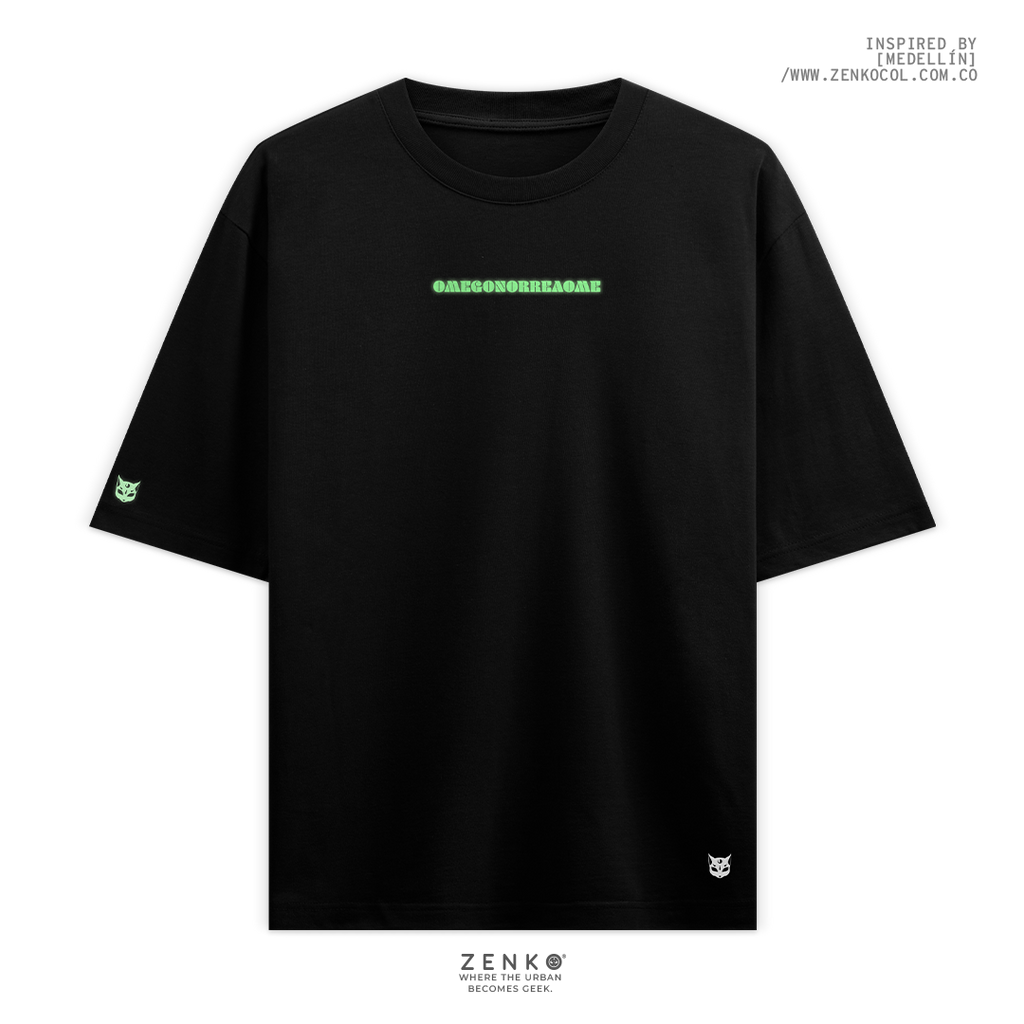 Camiseta Oversize - Omeg0n0rr3a