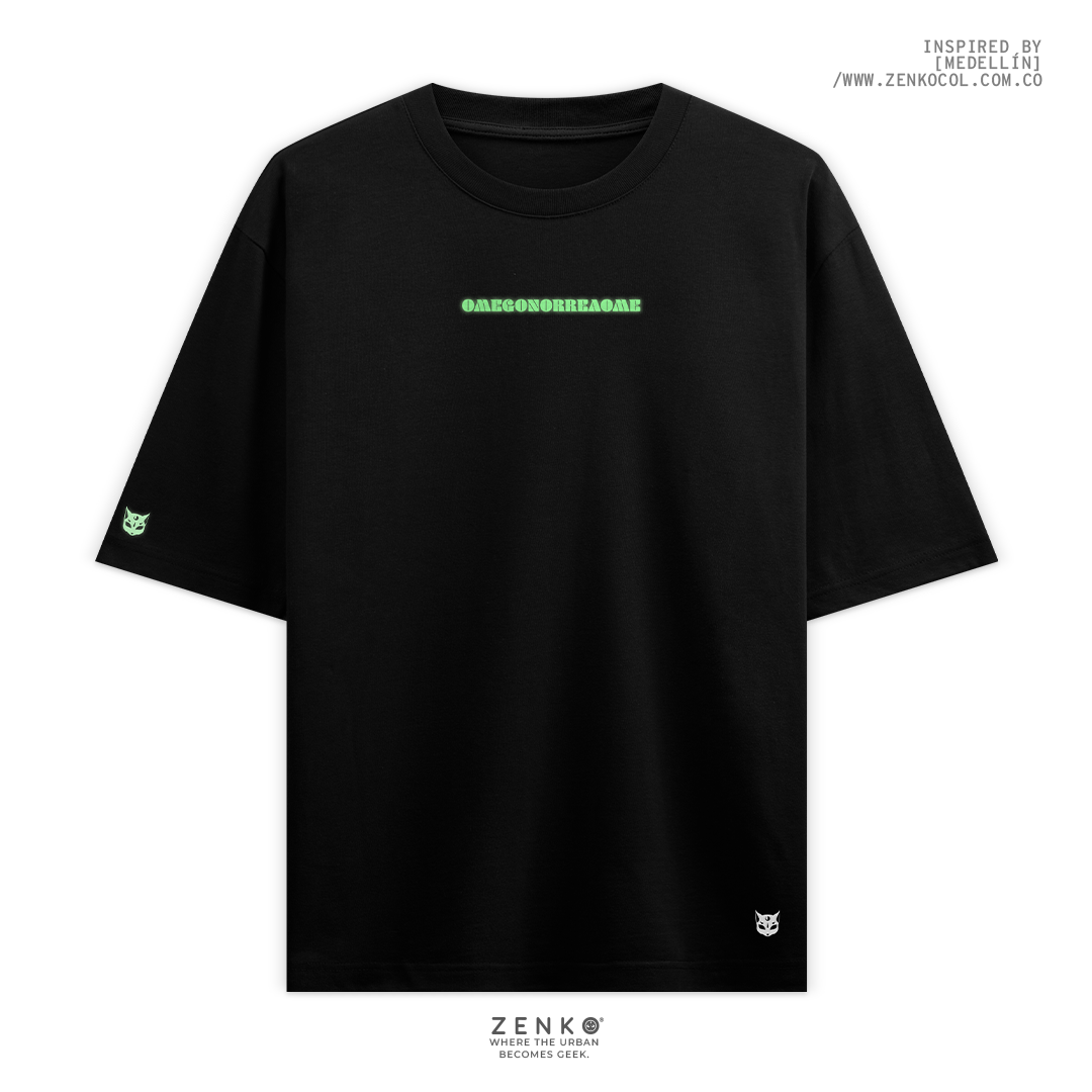Camiseta Oversize - Omeg0n0rr3a