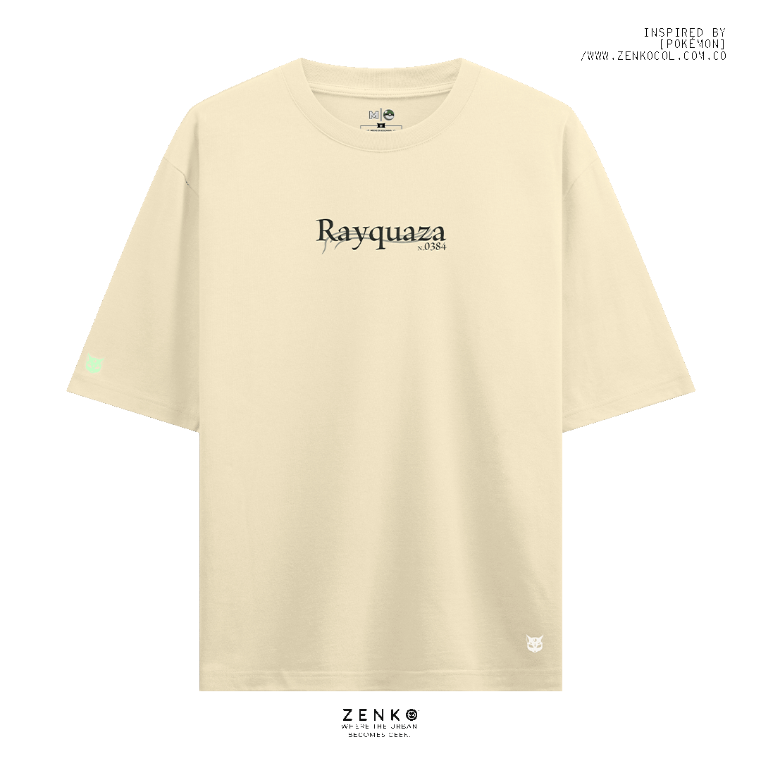 Camiseta OVERSIZE - Rayquaza "Sumi-e"