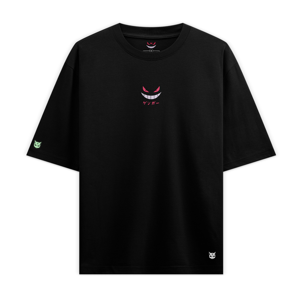 Camiseta Oversize - Gengar Pokemon