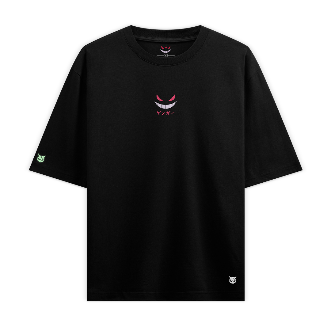 Camiseta Oversize - Gengar Pokemon