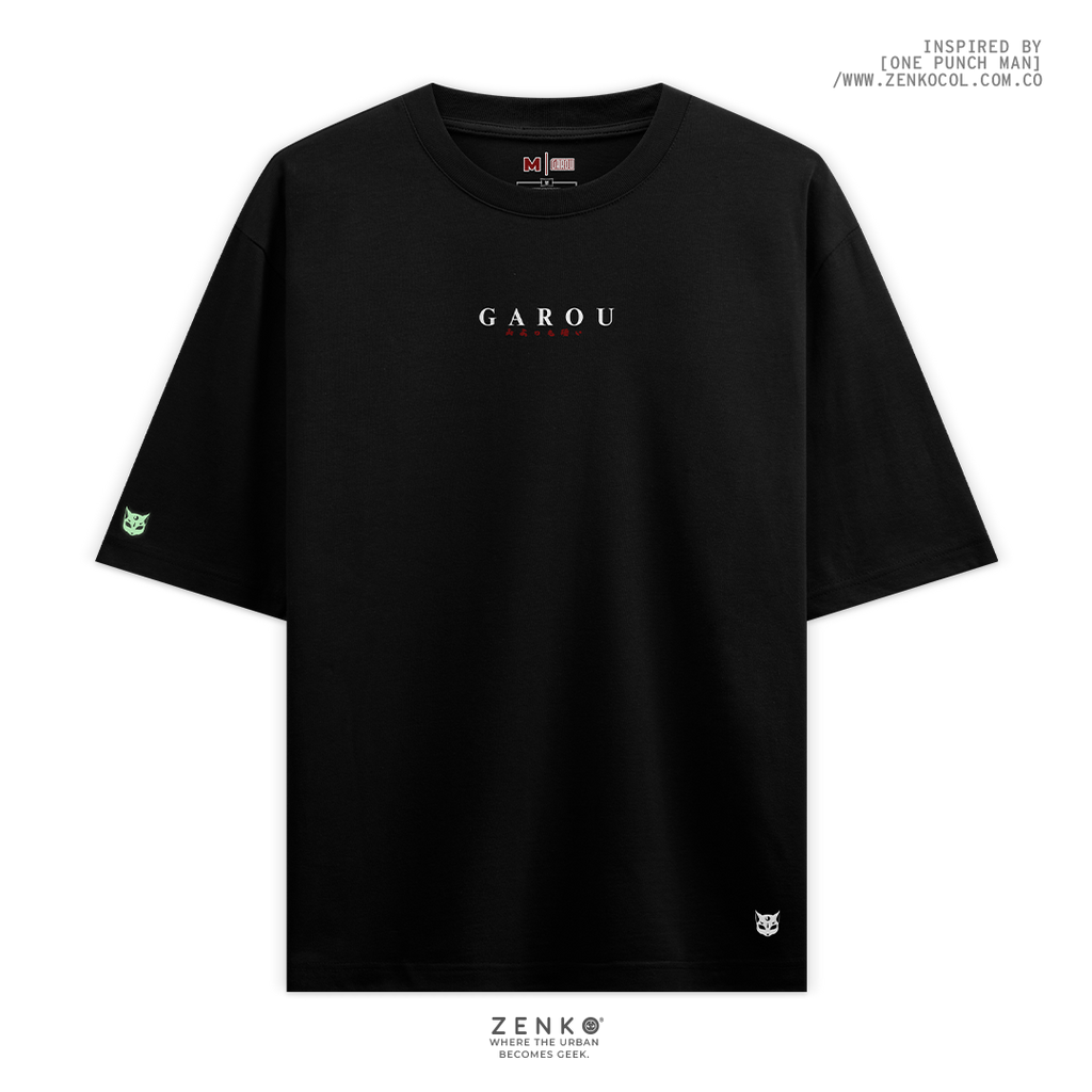 Camiseta Oversize - Garou Monstruo