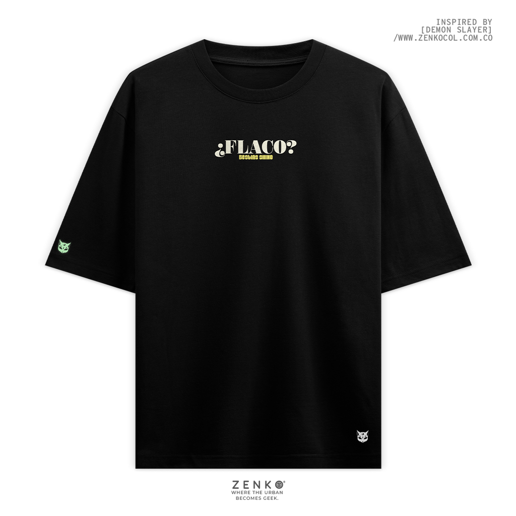 Camiseta Oversize - ¿Qué me ves Flaco?