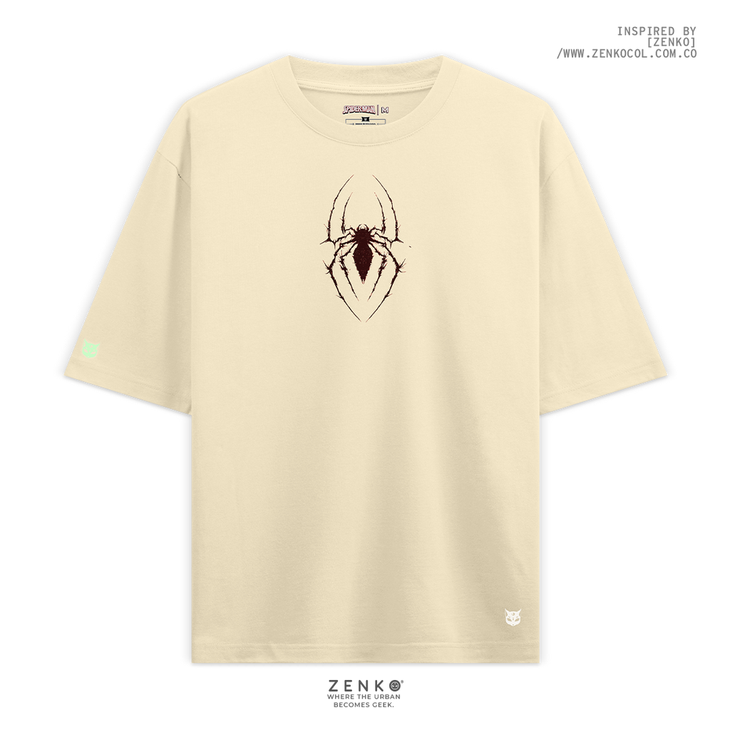 Camiseta Oversize - Spiderman line art