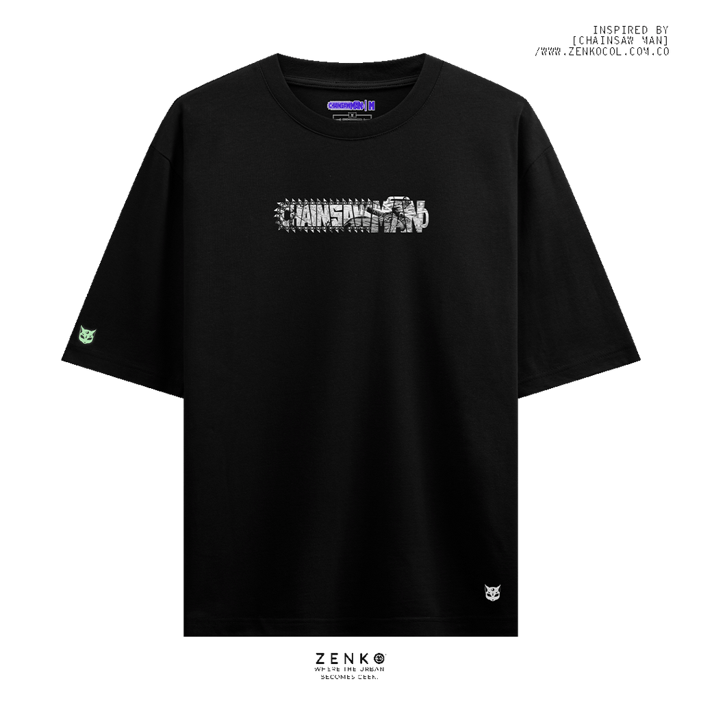 Camiseta Oversize  - Chainsaw Man
