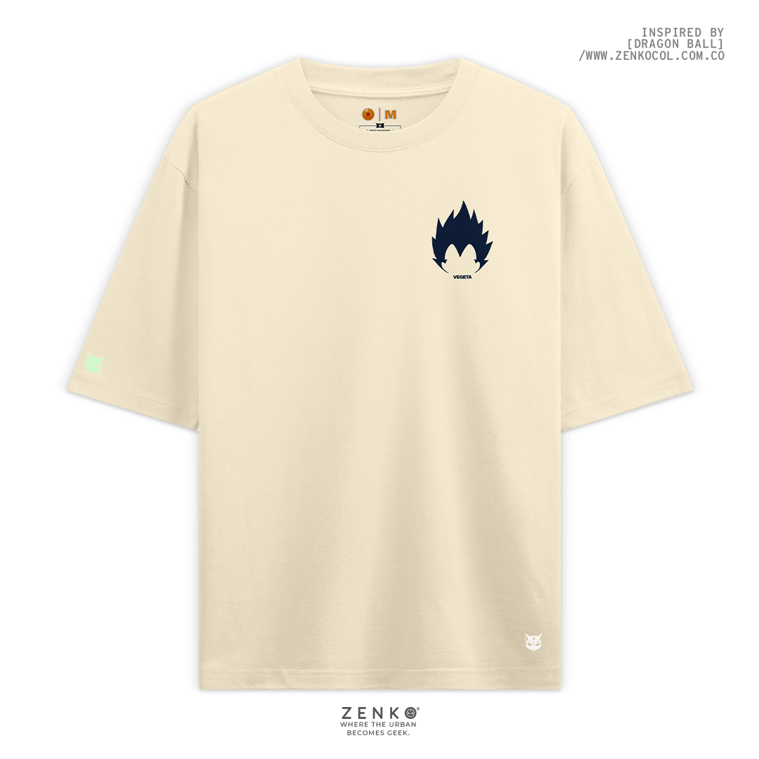 Camiseta Oversize - Vegeta Fusión