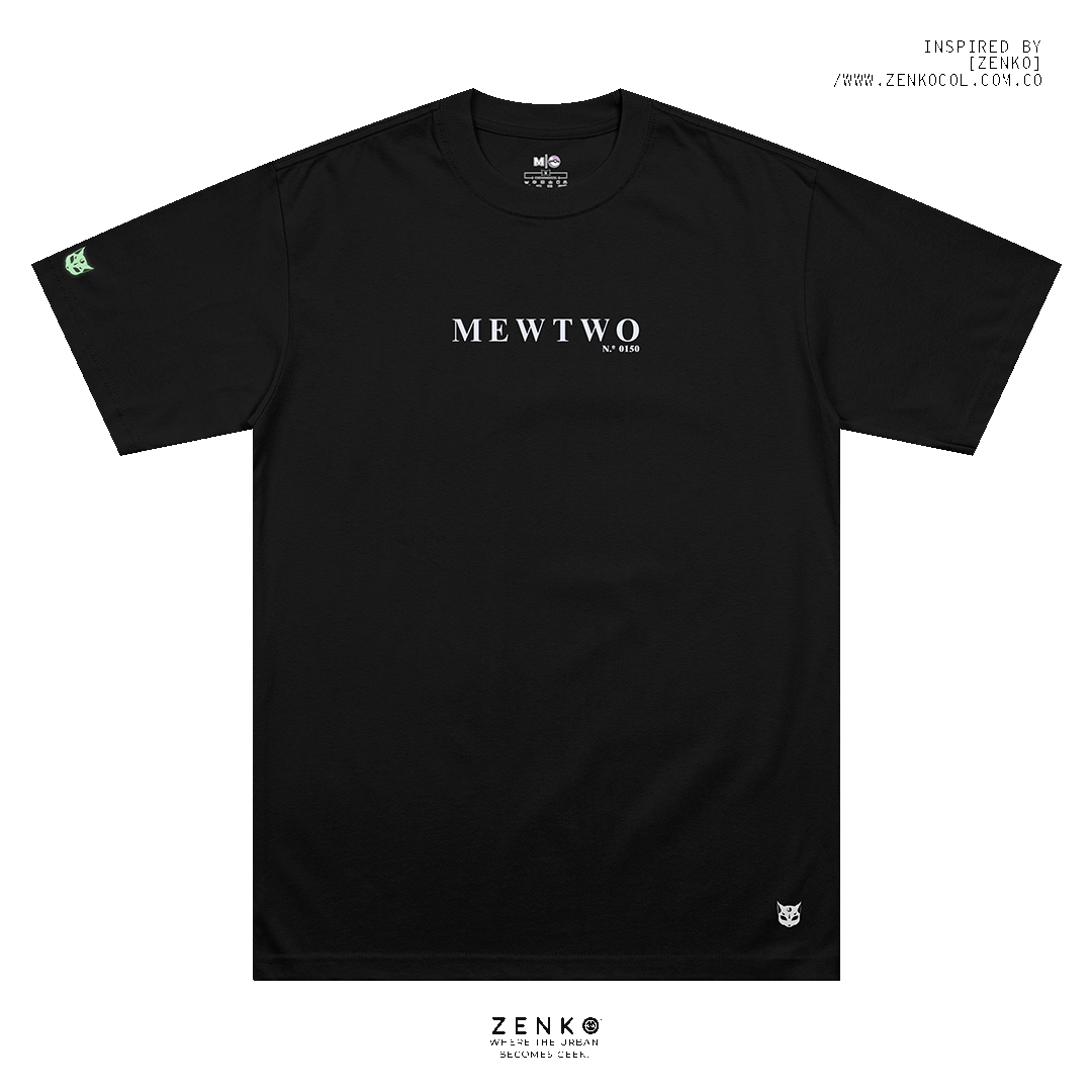 Camiseta Regular Fit - Mewtwo "El Pensador"