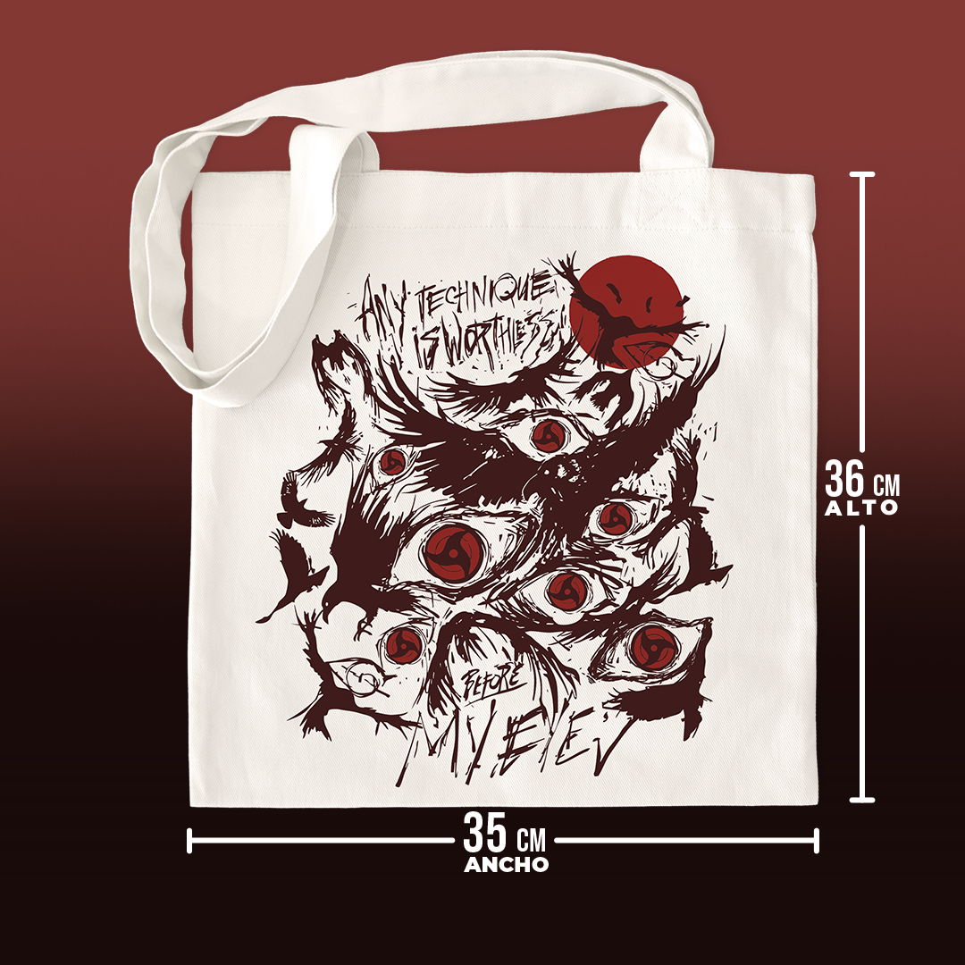 Tote Bags - Itachi Cuervos