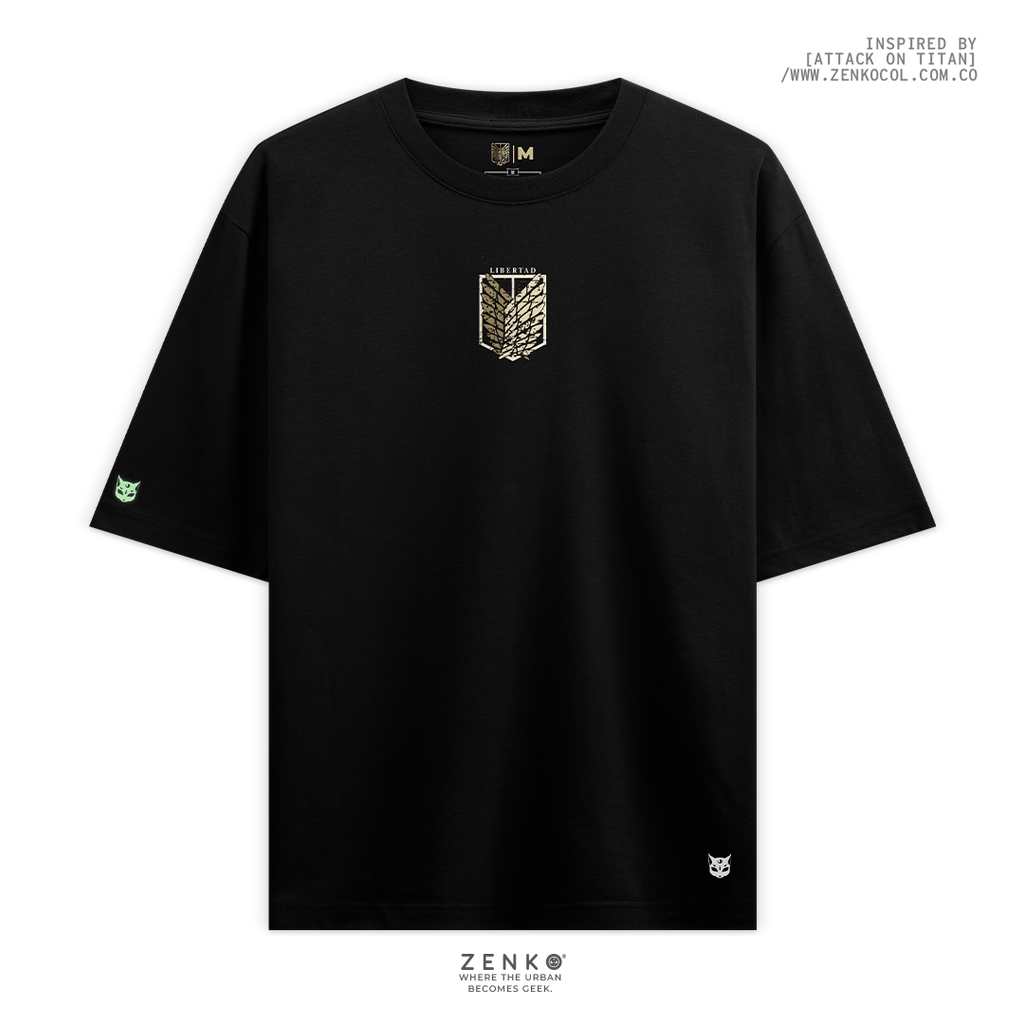 Camiseta Oversize - Eren Yeager