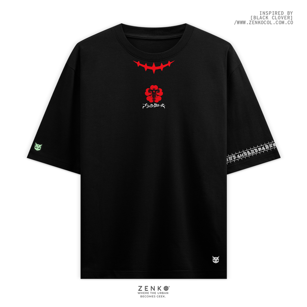 Camiseta Oversize - Asta Black Clover