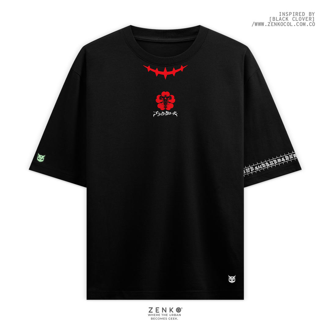 Camiseta Oversize - Asta Black Clover
