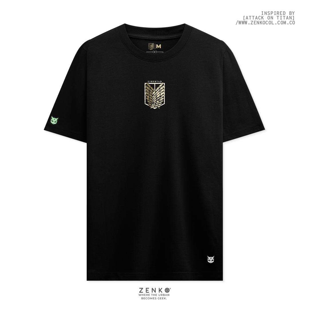 Camiseta Regular Fit -  Eren Yeager