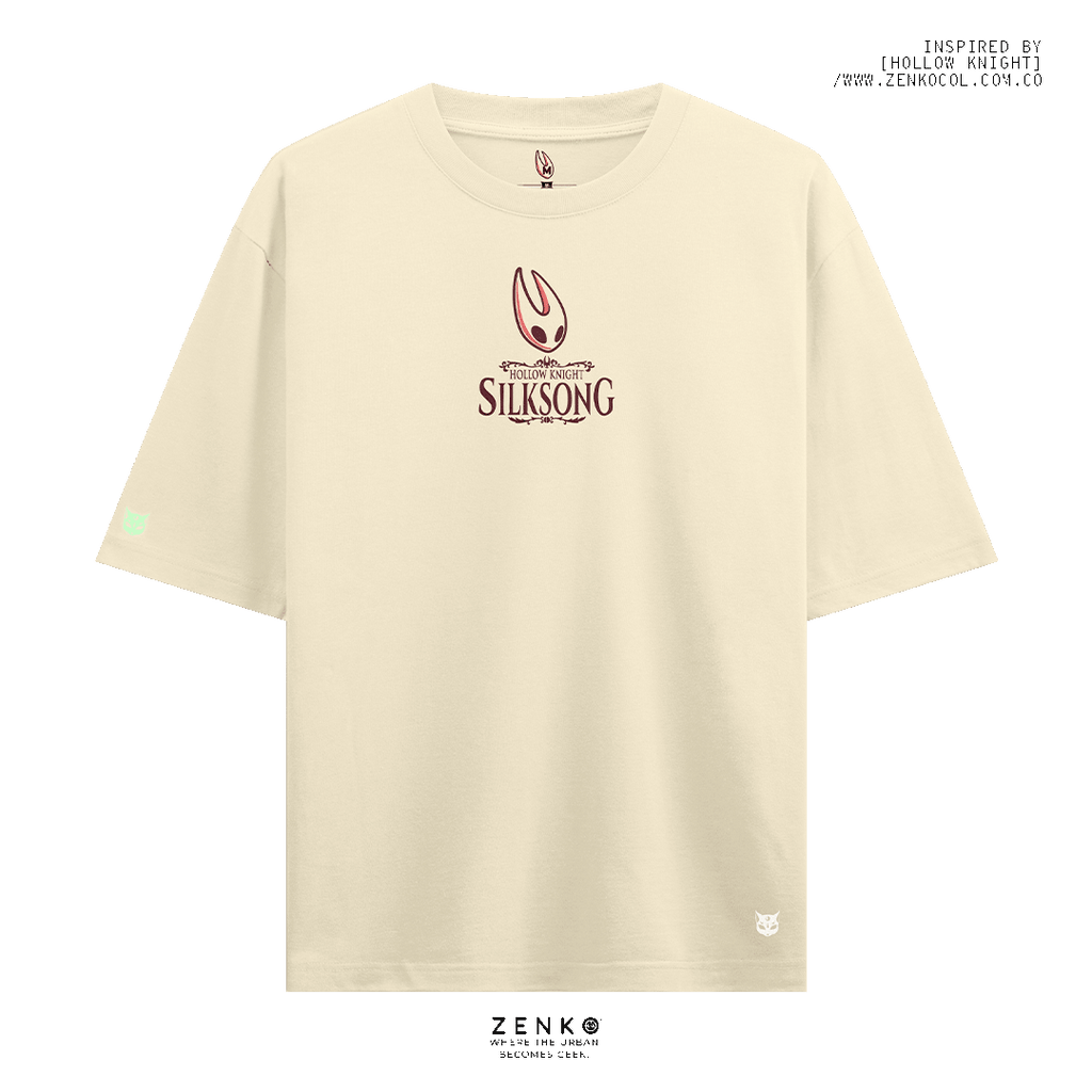 Camiseta Oversize - Hollow Knight Silksong
