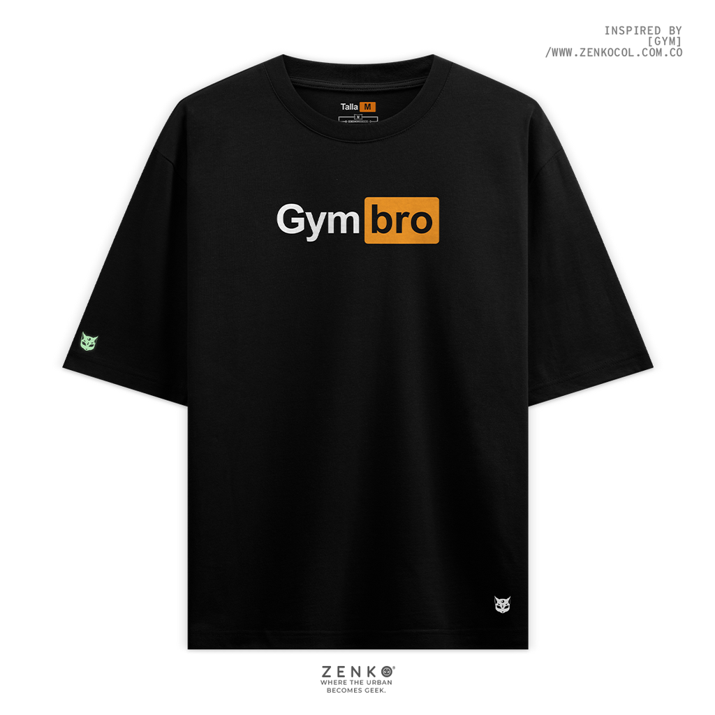 Camiseta Oversize - Gym Bro