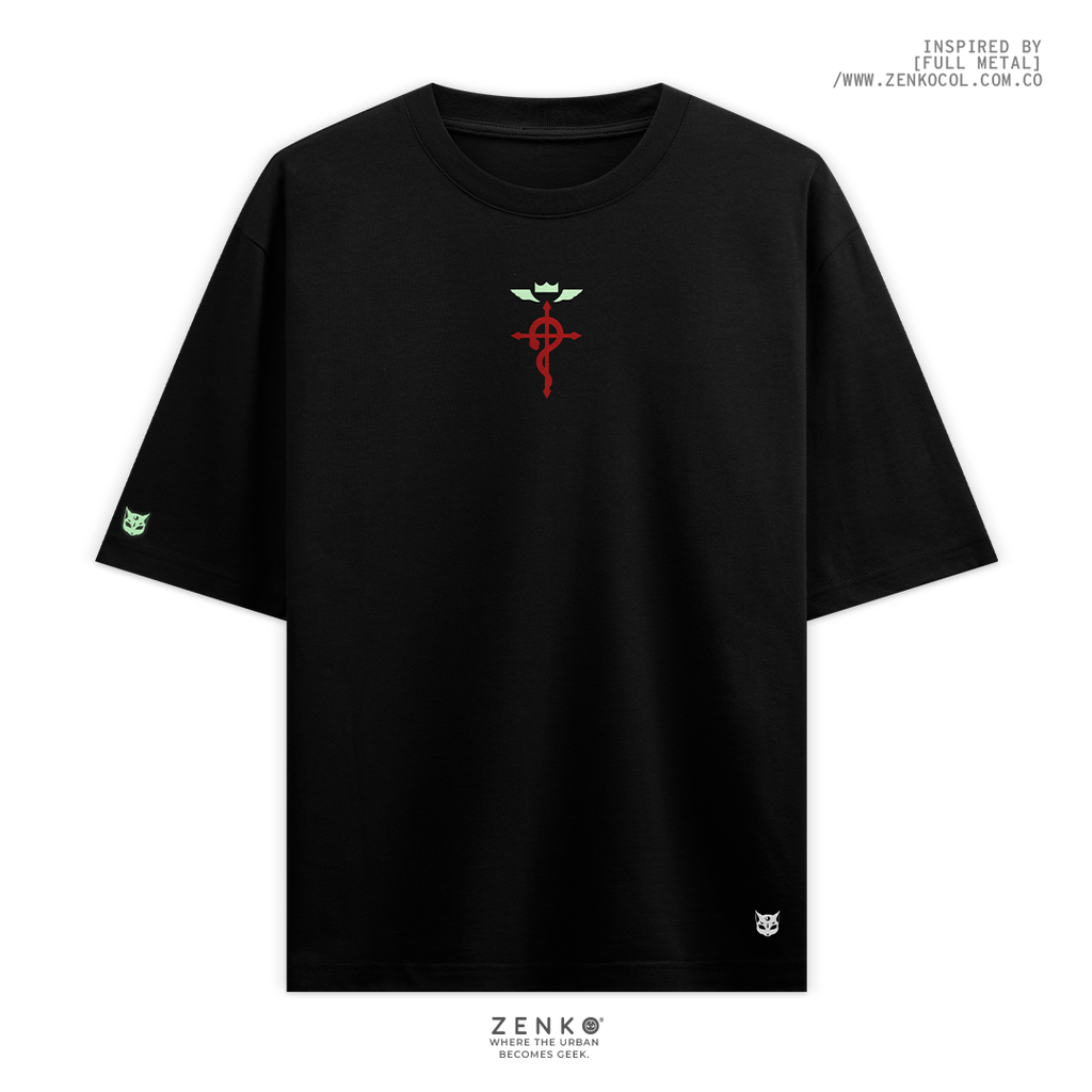 Camiseta Oversize - fullmetal alchemist