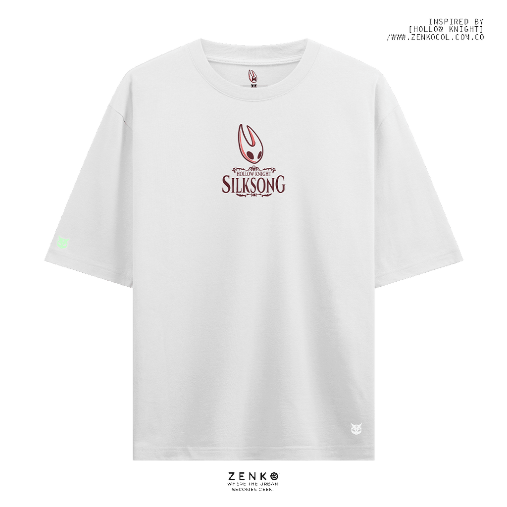 Camiseta Oversize - Hollow Knight Silksong