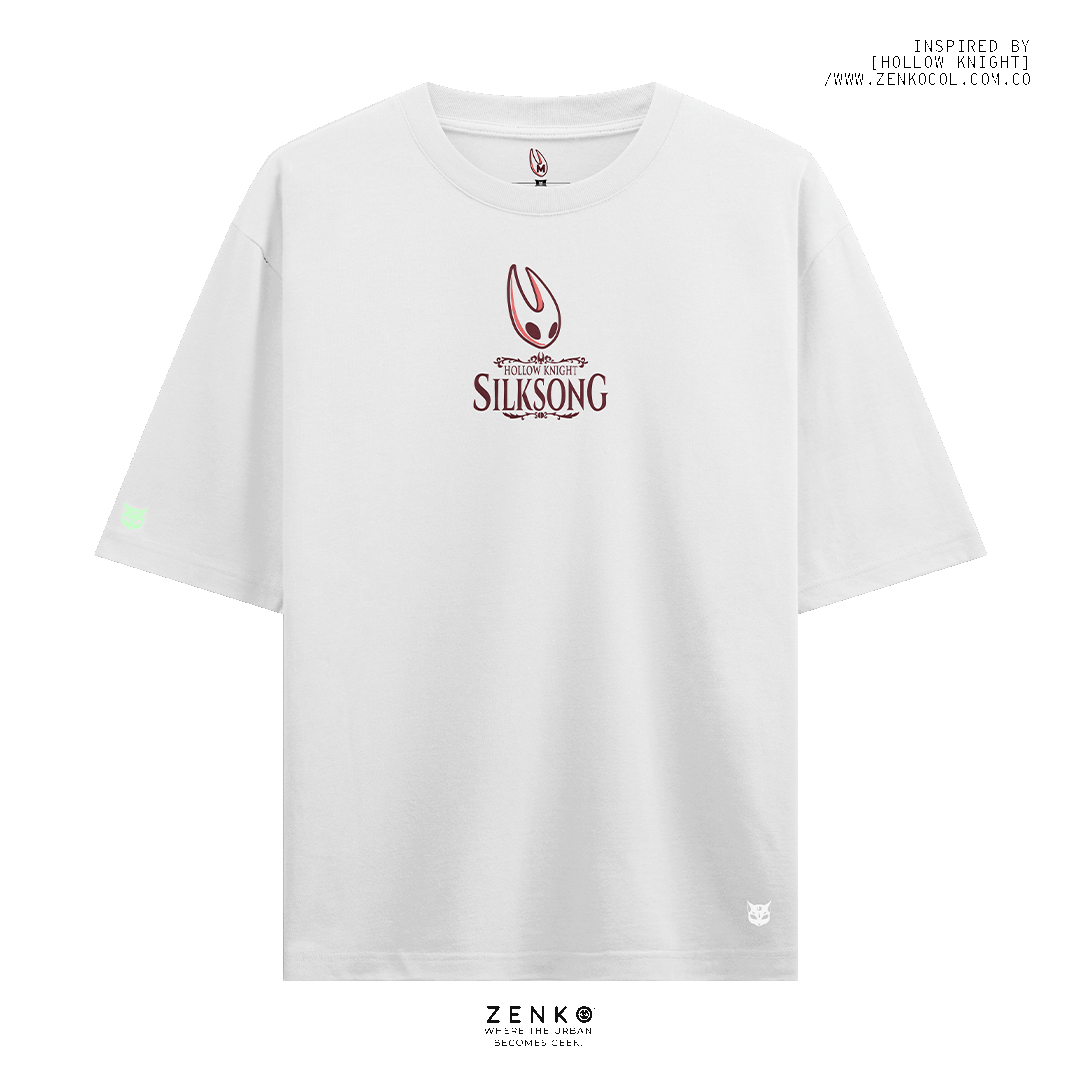 Camiseta Oversize - Hollow Knight Silksong