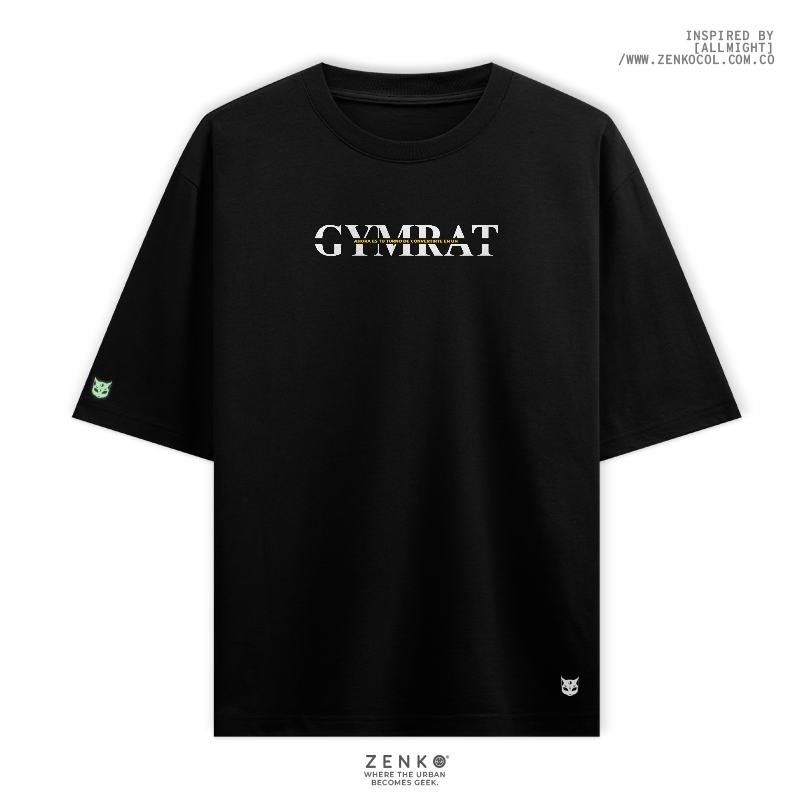 Camiseta Oversize - Gymrat ALLMIGTH