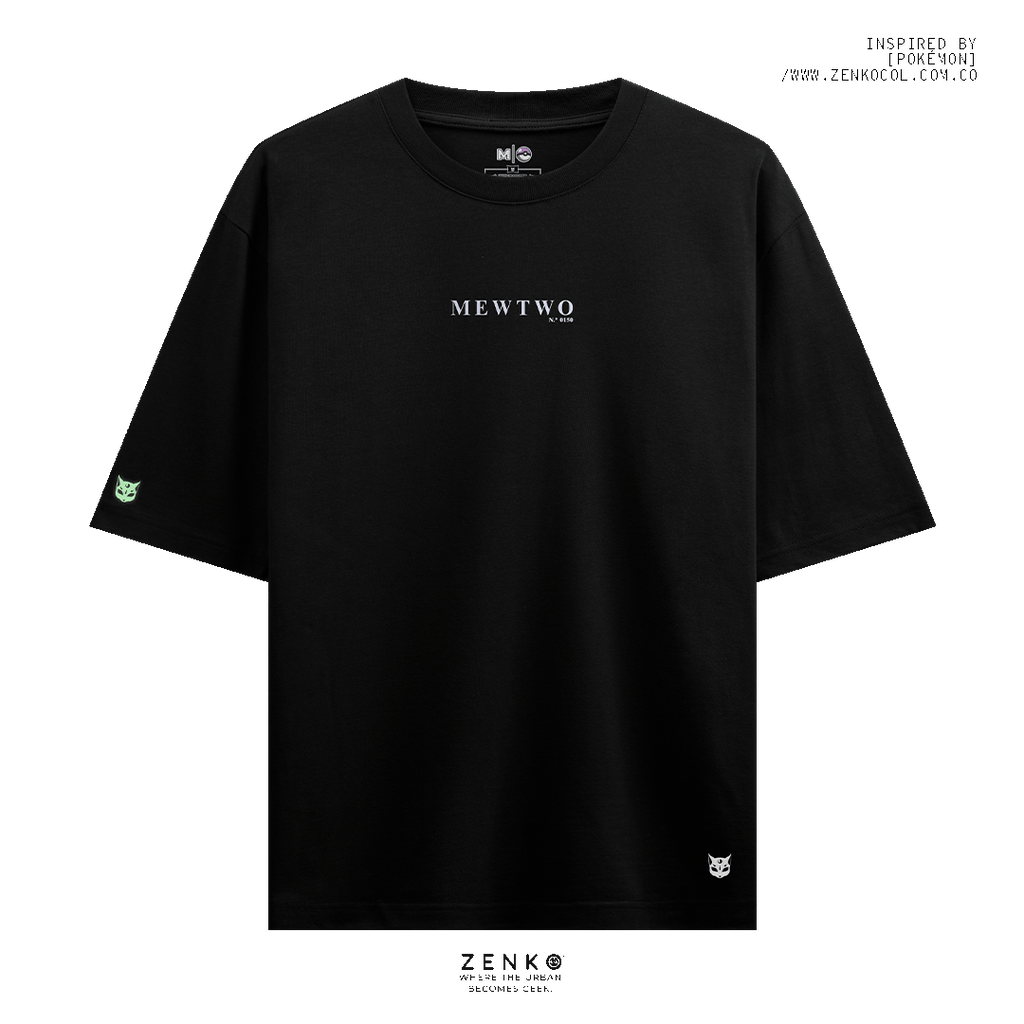 Camiseta OVERSIZE - Mewtwo "El Pensador"