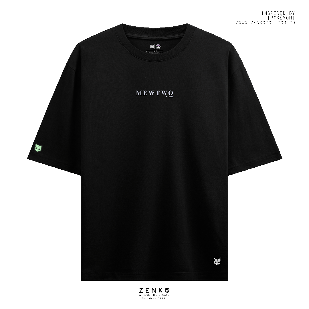 Camiseta OVERSIZE - Mewtwo "El Pensador"