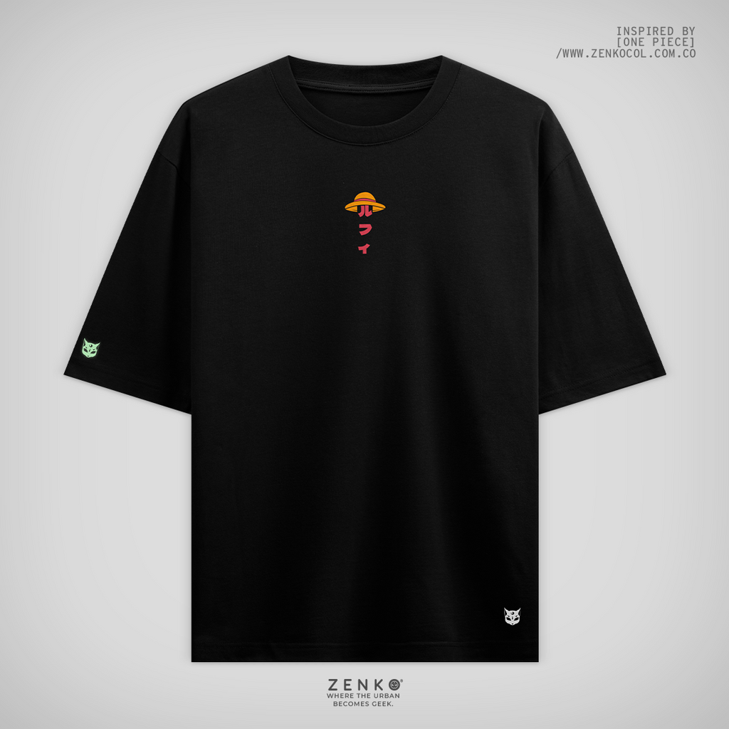 Camiseta Oversize - Luffy