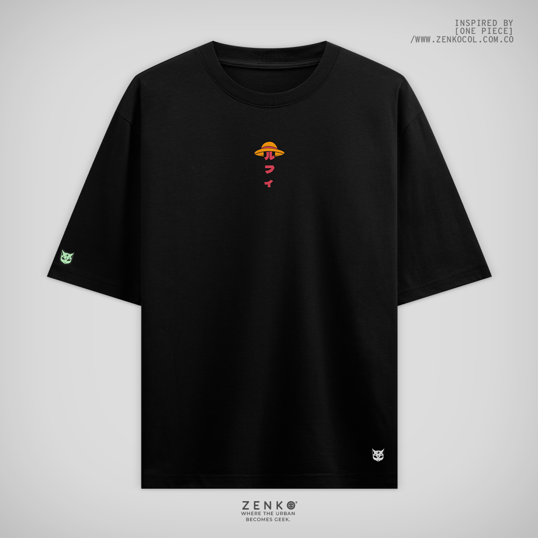 Camiseta Oversize - Luffy