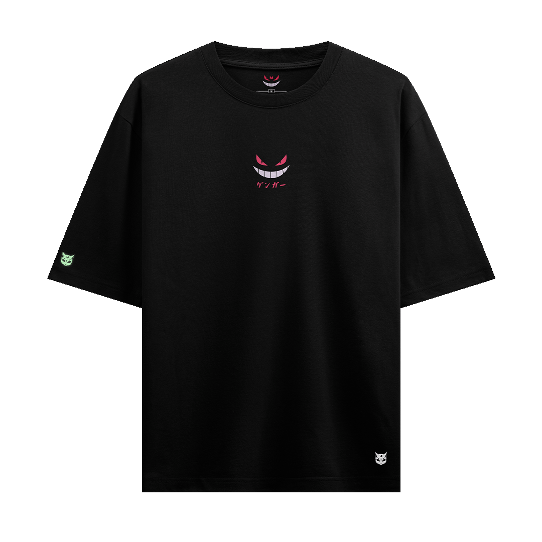Camiseta Oversize - Gengar Pokemon