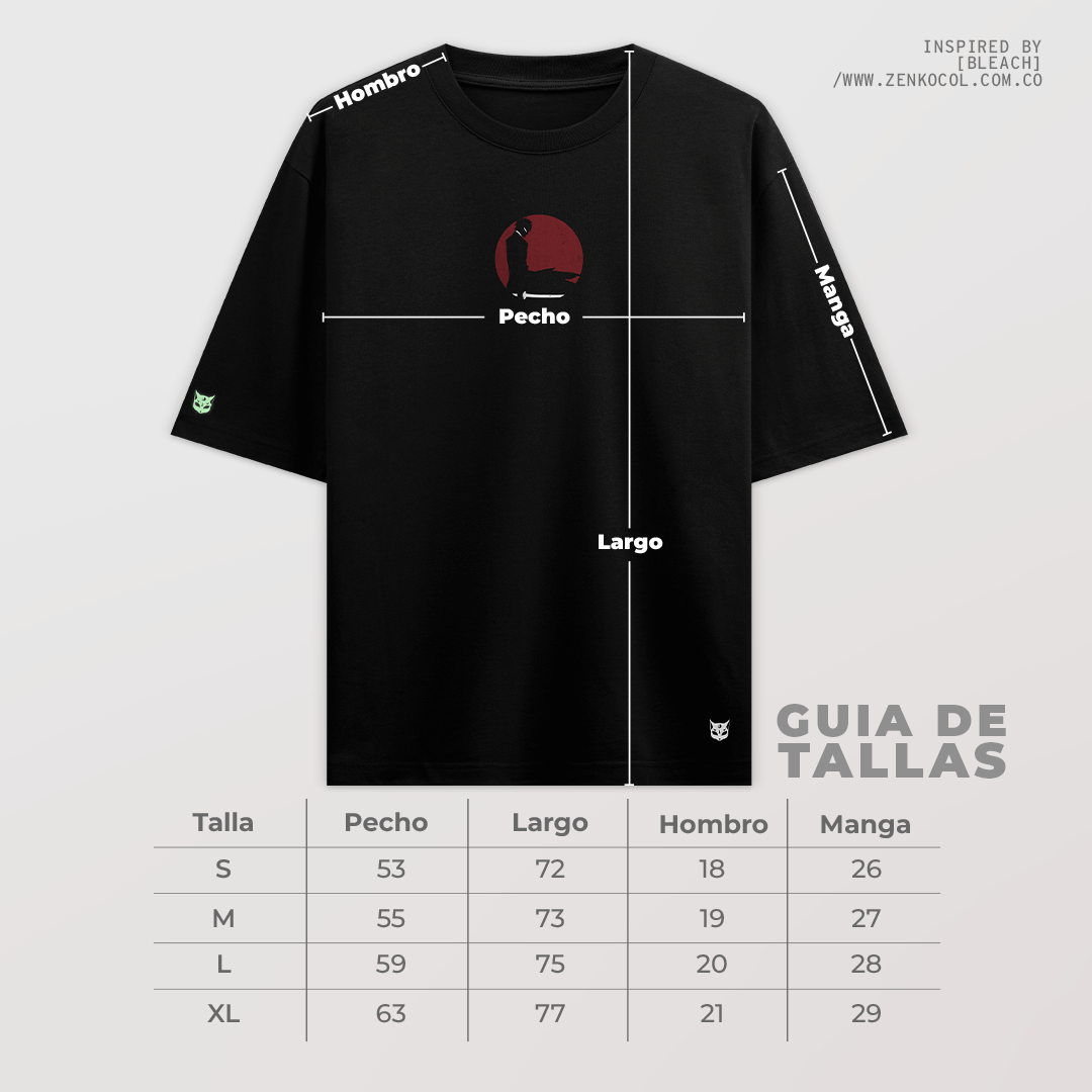 Camiseta Oversize - Ichigo Kurosaki