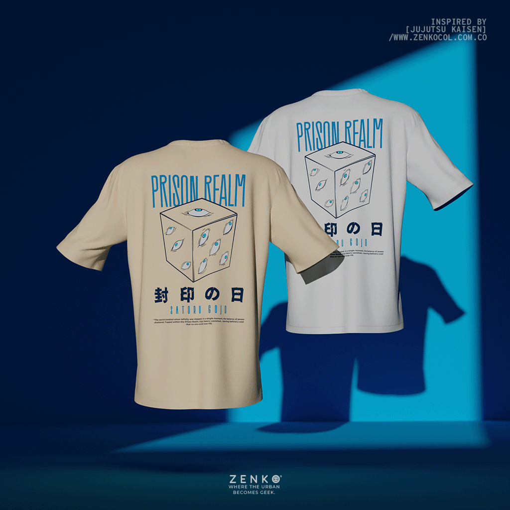 Camiseta Oversize - Prison Realm