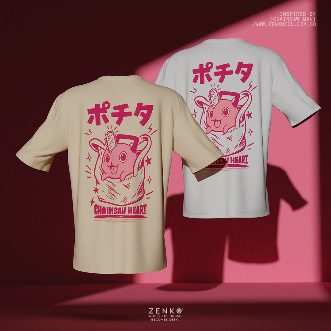 Camiseta Oversize - Pochita
