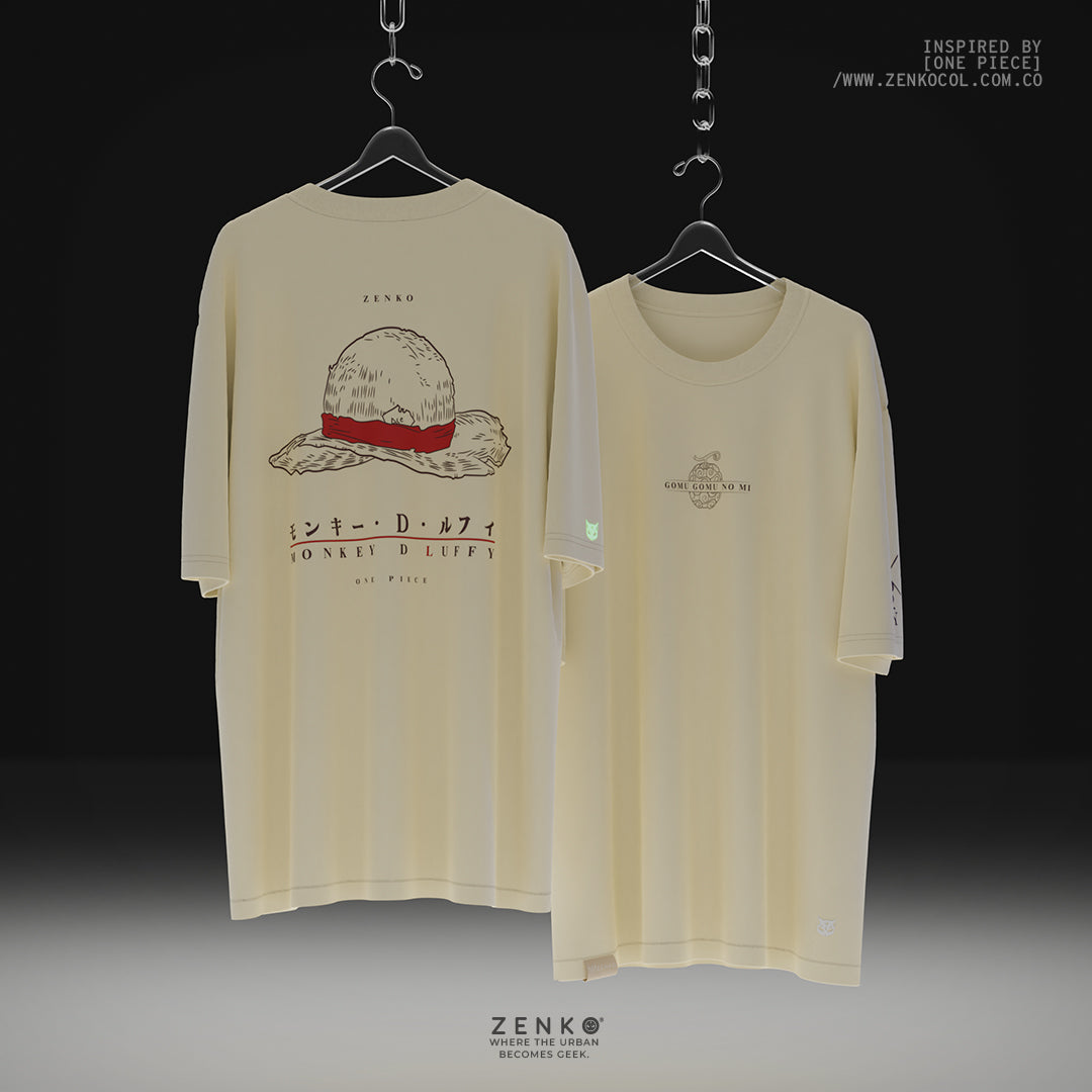 Camiseta Oversize - Luffy Sombrero de Paja