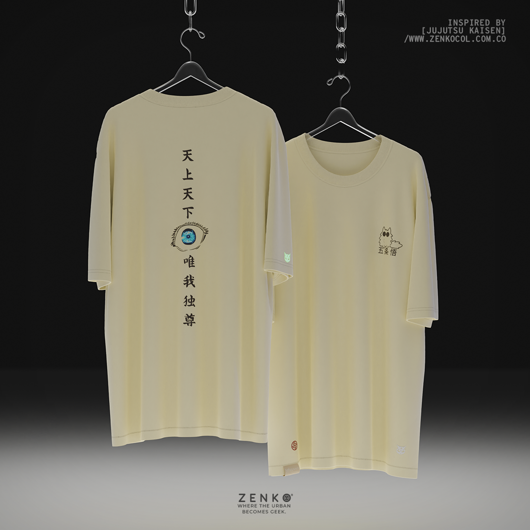 Camiseta Oversize - Satoru Gojo