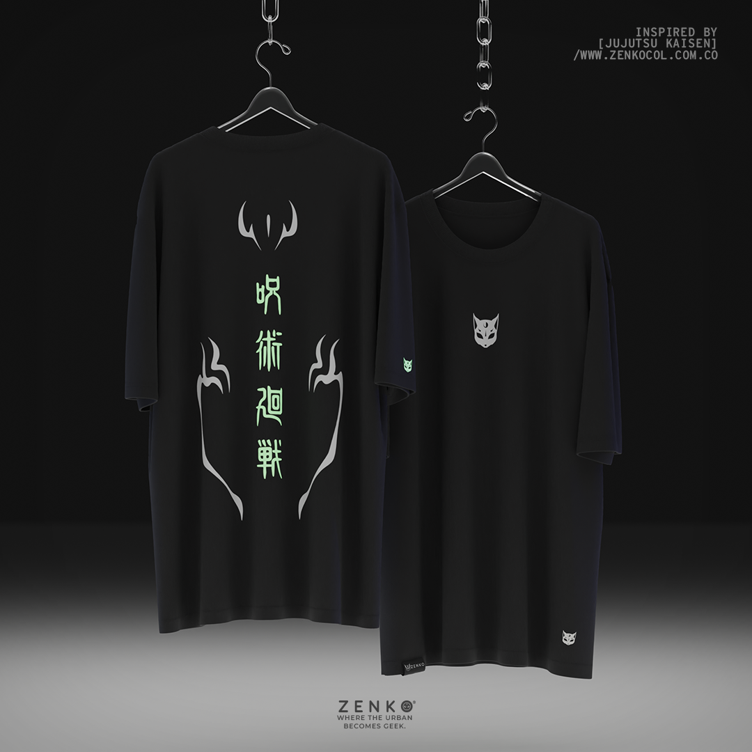 Camiseta Oversize - Sukuna signos