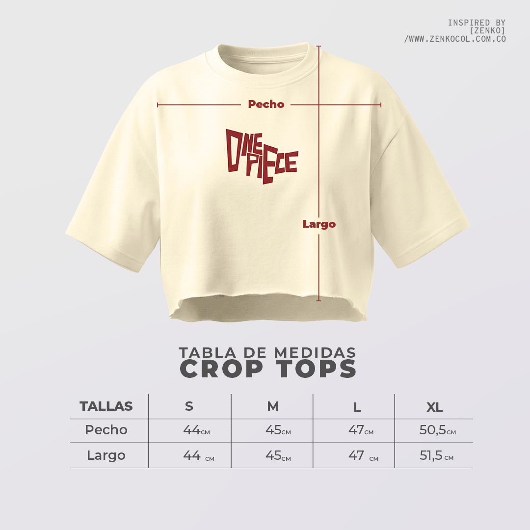 Crop Top - One Piece x Dandadan