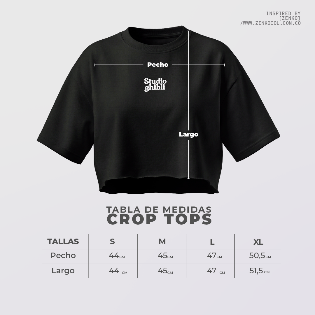 Crop Top - Studio Ghibli