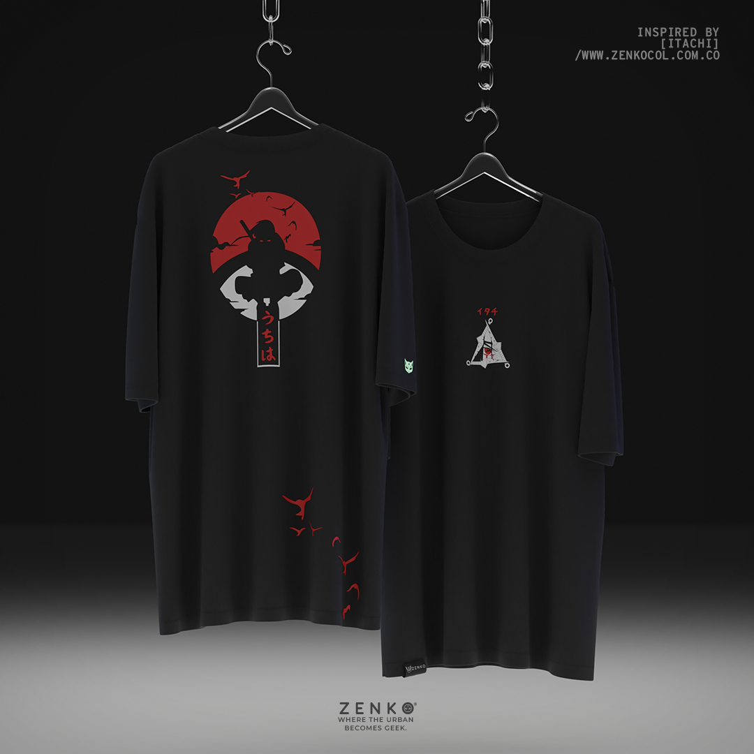 Camiseta Oversize - Itachi Uchiha