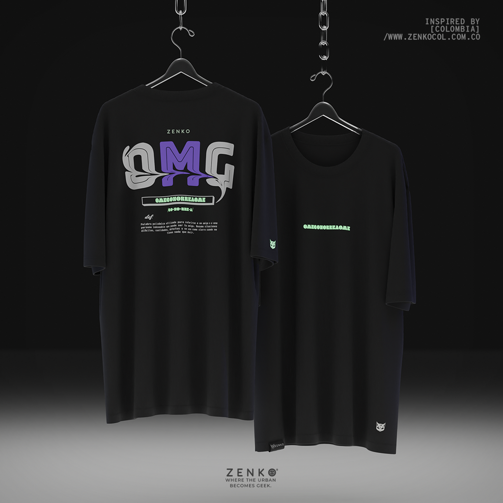 Camiseta Oversize - Omeg0n0rr3a