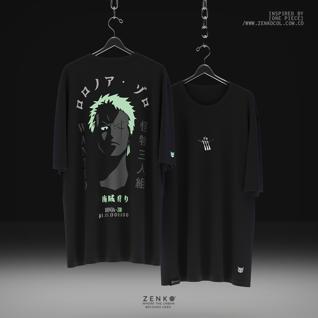 Camiseta Oversize - Zoro Roronoa