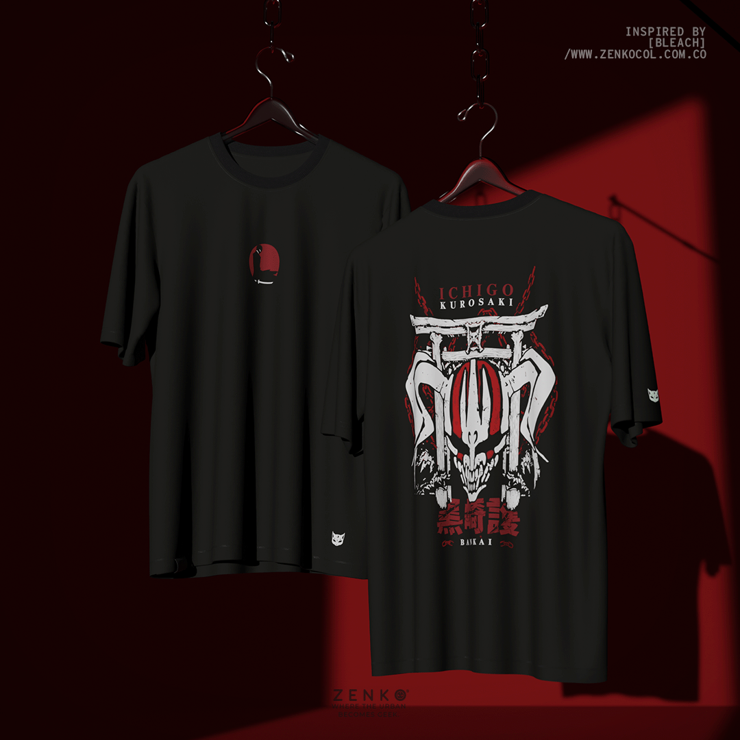 Camiseta Oversize - Ichigo Kurosaki